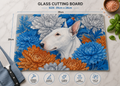 Bull Terrier theme cutting board