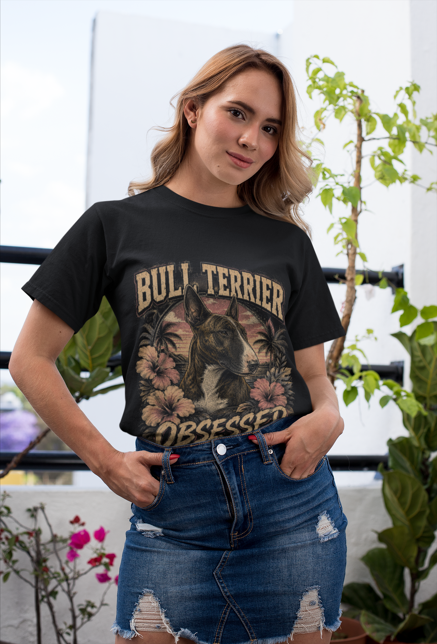 Bull Terrier Obsessed T-Shirt